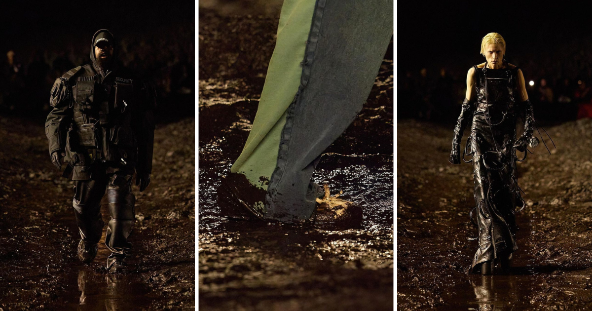 LOOK Balenciaga holds fashion show in… mud • PhilSTAR Life